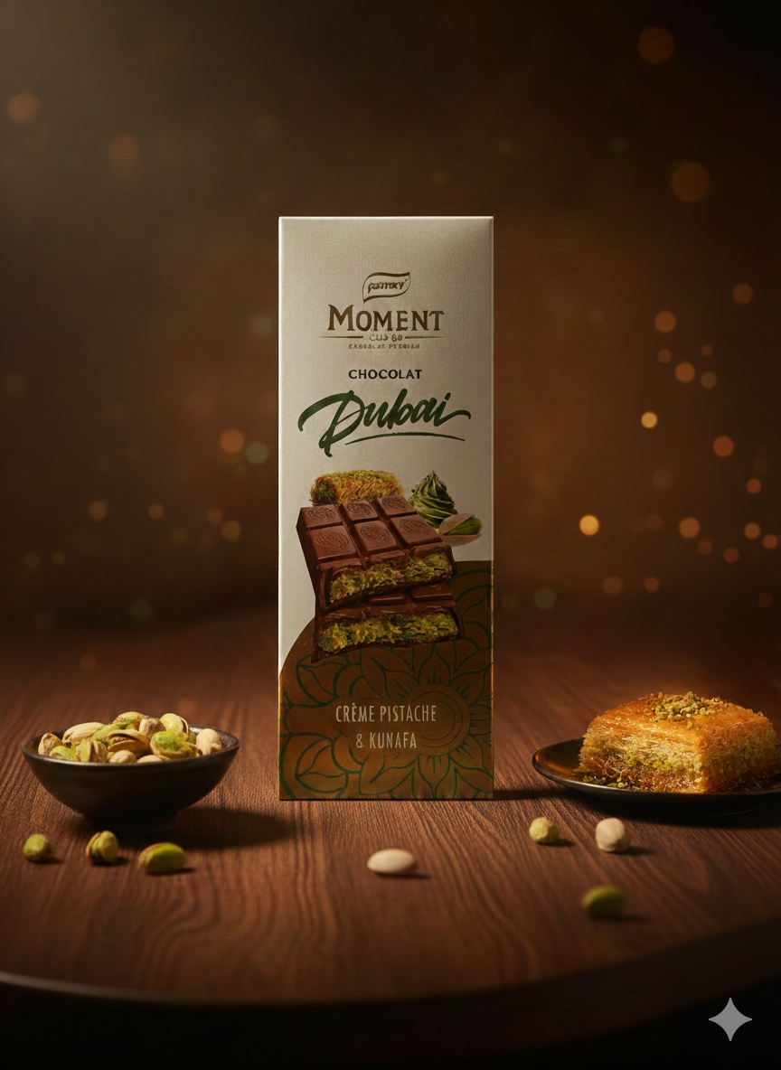 Tablette chocolat Dubai
